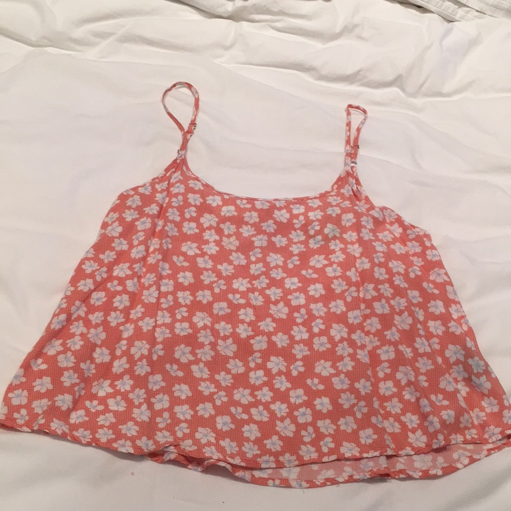Flower Print Tank Top
